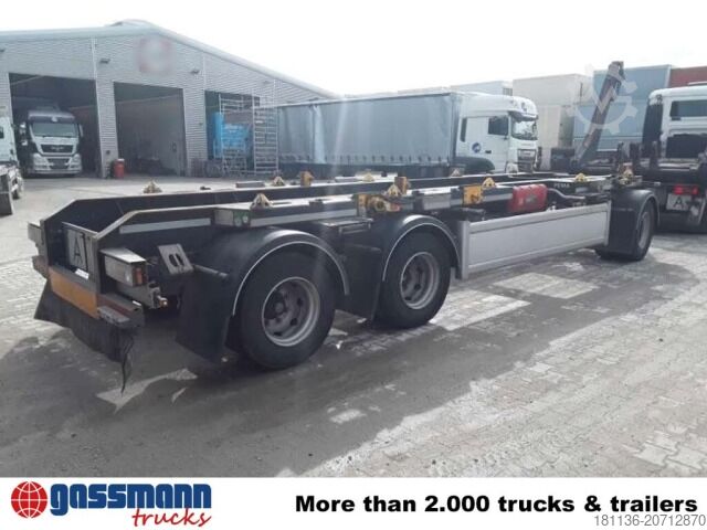 Kancalı vinçli dorse Hüffermann HSA-3, Vario Carrier, Absetzanhänger