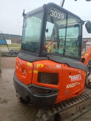 Mini graafmachine Kubota KX027-4