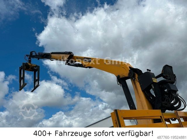 Platós teherautó IVECO Stralis 330 Baustoffkran Palfinger 12001L (4685)