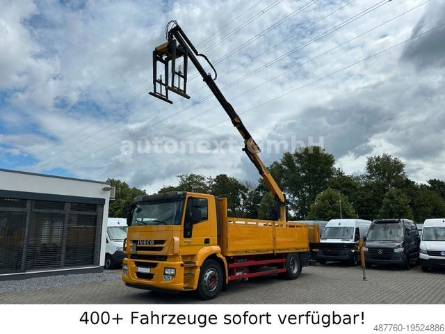 Teherautóra szerelt daru IVECO Stralis 330 Baustoffkran Palfinger 12001L (4685)