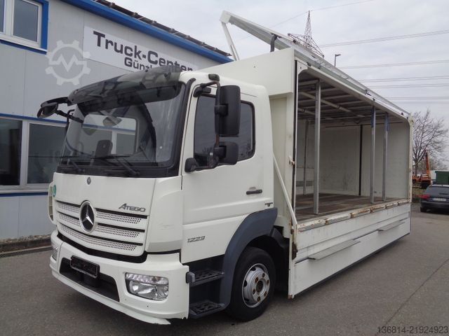 Drikkevarelastbil MERCEDES-BENZ Atego 1223 L 5,8 M Schwenkwand RFK Spurassi