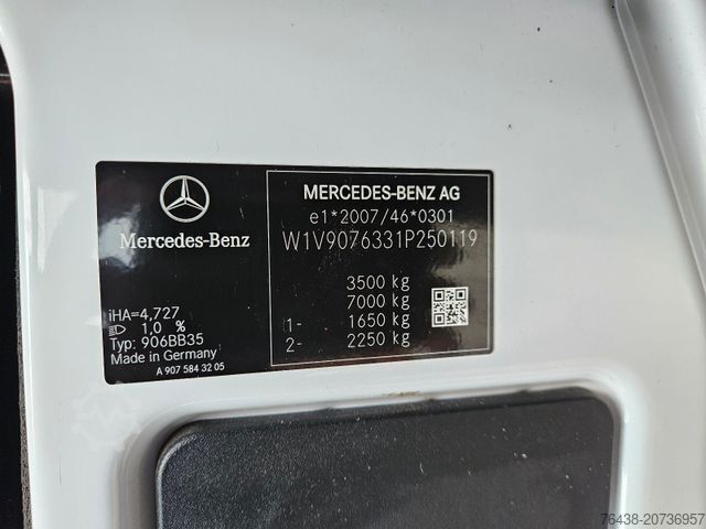 Furgon blaszak MERCEDES-BENZ Sprinter 316 CDI 3,5tAHK|1.HD|TÜV+REIF+BREMSEneu
