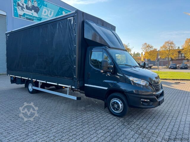 Βαν με κουρτίνα πλευράς IVECO Daily 72C18 Hi-Matic Pritsche Plane+LBW