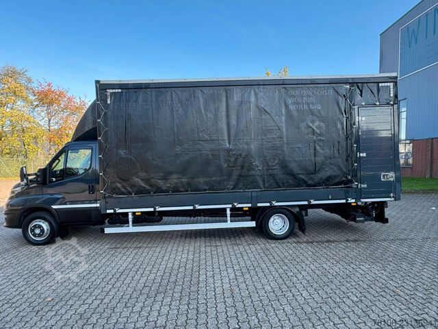Βαν με κουρτίνα πλευράς IVECO Daily 72C18 Hi-Matic Pritsche Plane+LBW