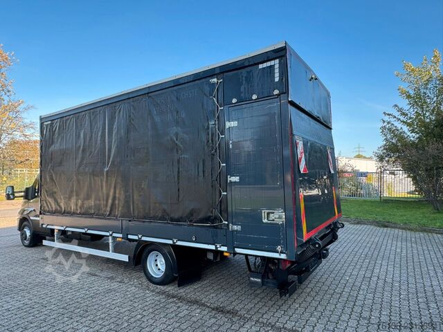 Βαν με κουρτίνα πλευράς IVECO Daily 72C18 Hi-Matic Pritsche Plane+LBW