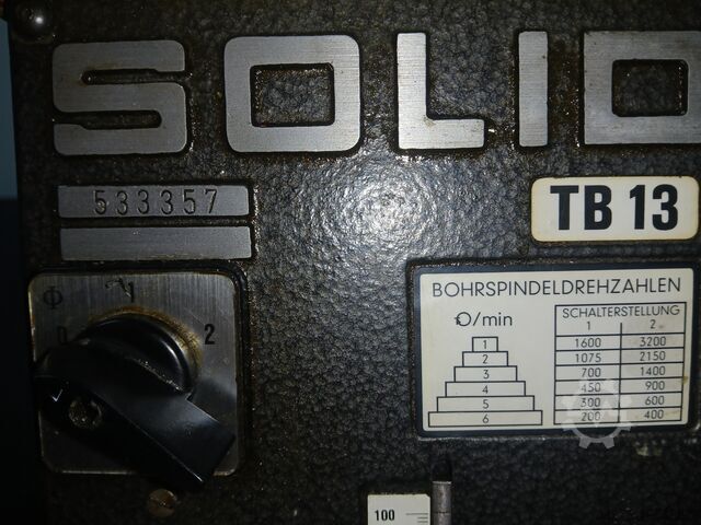 Berbequim de bancada Solid TB 13