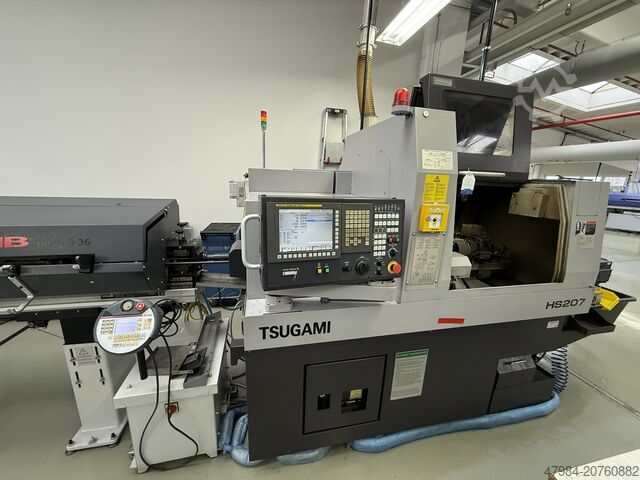 CNC automatický soustruh TSUGAMI HS 207