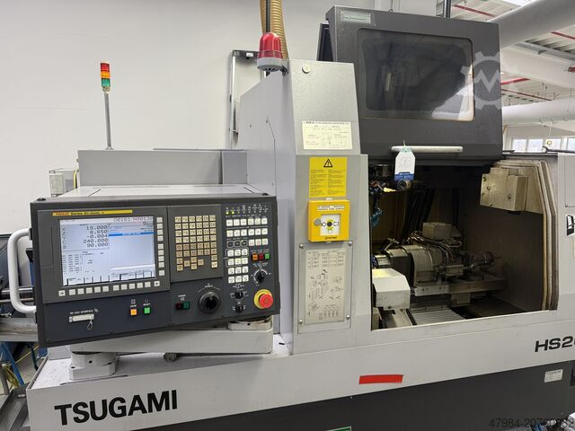 CNC automatický soustruh TSUGAMI HS 207