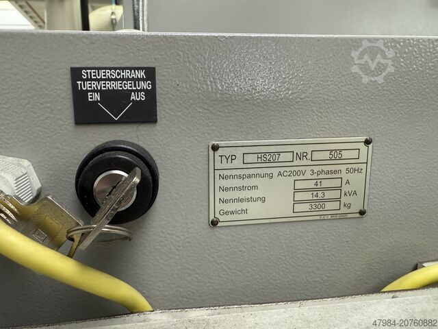 CNC automatický soustruh TSUGAMI HS 207