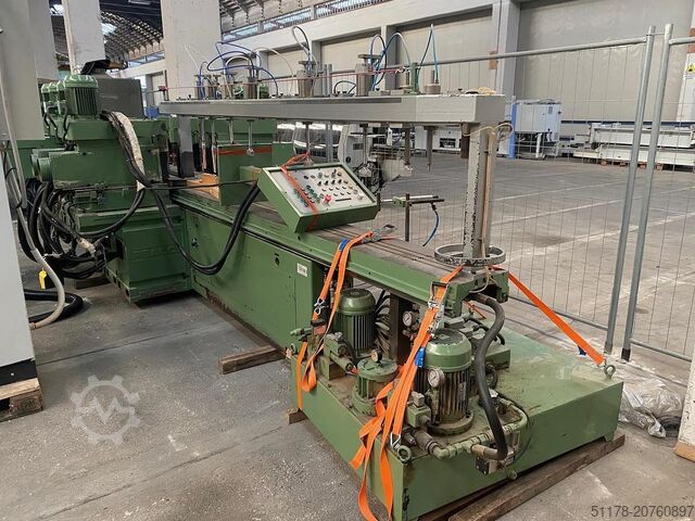 1994 Bacci FCH8 Διπλο-άξονος φρέζα με 4 κεφαλές ανά πλευρά (3 για φρεζάρισμα και 1 για λείανση) Bacci FCH8