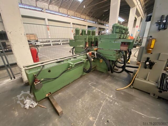 1994 Bacci FCH8 Διπλο-άξονος φρέζα με 4 κεφαλές ανά πλευρά (3 για φρεζάρισμα και 1 για λείανση) Bacci FCH8