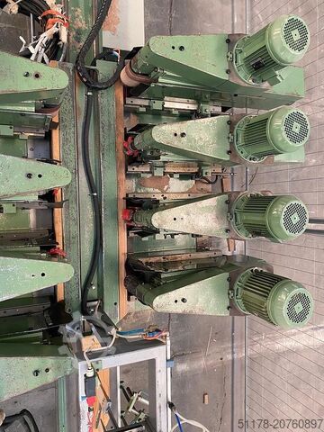 1994 Bacci FCH8 Διπλο-άξονος φρέζα με 4 κεφαλές ανά πλευρά (3 για φρεζάρισμα και 1 για λείανση) Bacci FCH8