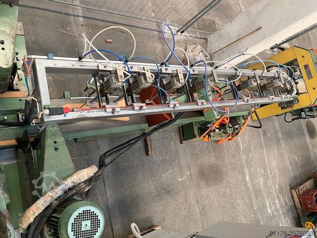 1994 Bacci FCH8 Διπλο-άξονος φρέζα με 4 κεφαλές ανά πλευρά (3 για φρεζάρισμα και 1 για λείανση) Bacci FCH8