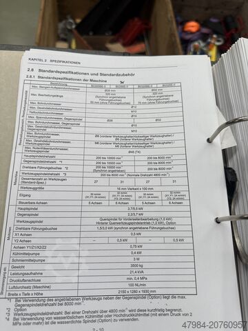 Automatyczna tokarka CNC TSUGAMI B0266E-II