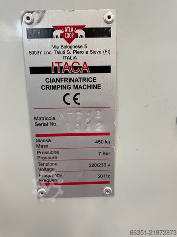 Prensa de ángulos controlada por CNC ITACA Alta coop