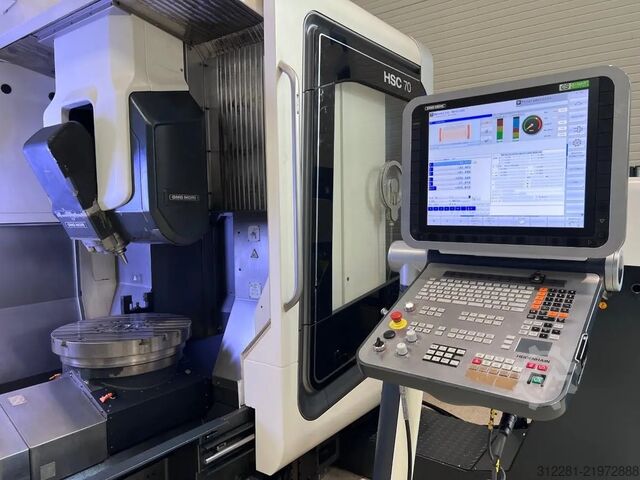Univerzální obráběcí centrum s 5 osami DMG MORI HSC 70 LINEAR