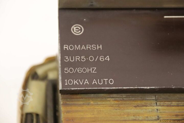 Transformatör 10 KVA Romarsh Mikron 3UR5-0/64  VC500D