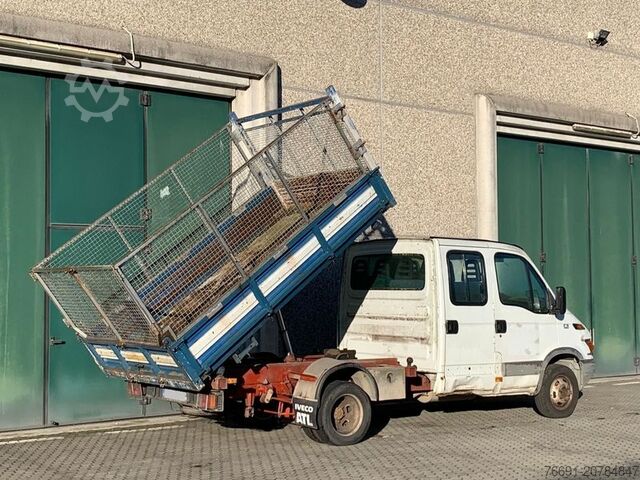 Kiepwagen bestelauto Iveco Daily 35C11 - 7 posti -  Km 166.400