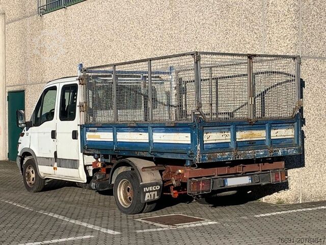 Kiepwagen bestelauto Iveco Daily 35C11 - 7 posti - Km 166.400