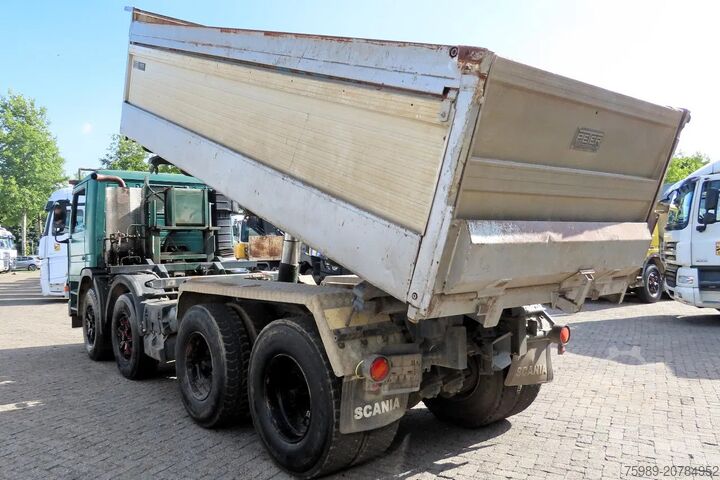 3-zijdige kipper Scania P113-360 8x4 FULL SPRING! SUPER CONDITION!