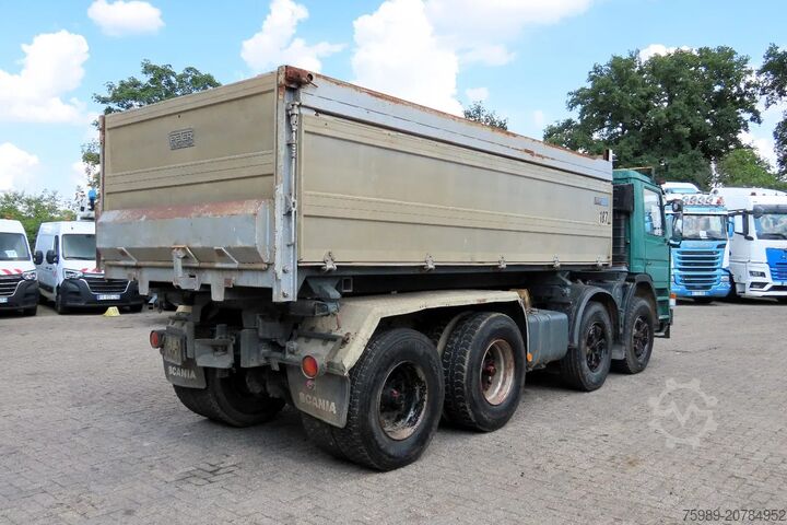 3-zijdige kipper Scania P113-360 8x4 FULL SPRING! SUPER CONDITION!