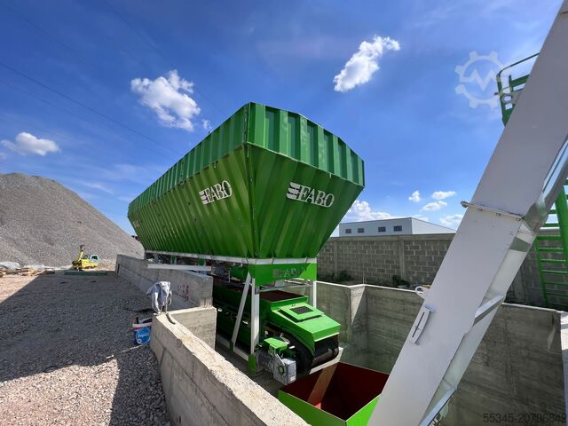 Stationary concrete mixing plant FABO Concrete Mixing Plant 110 m3 Concrete Mixing Plant