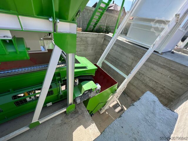 Stationary concrete mixing plant FABO Concrete Mixing Plant 110 m3 Concrete Mixing Plant