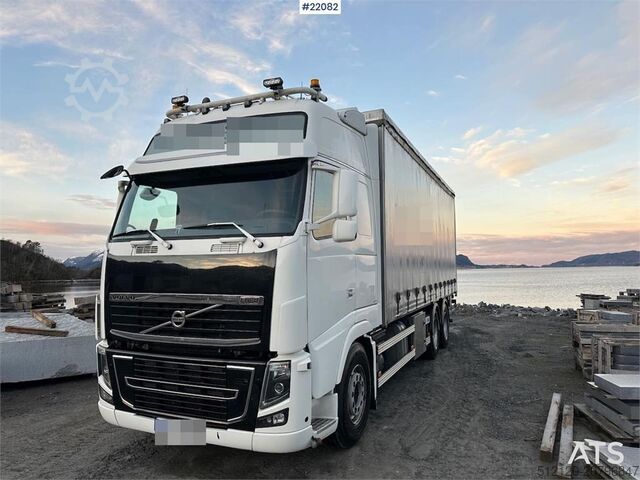 Box body Volvo FH16 700 Tandem Box Truck with Lift and Onspot