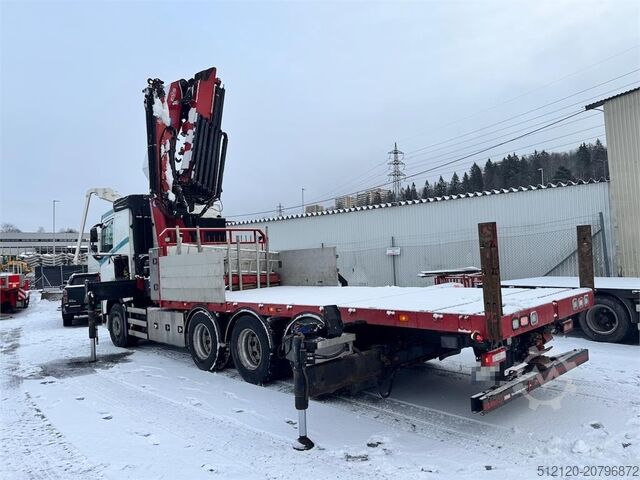 Crane Volvo FH540 8x4 Tridem Crane truck w/ 50 t/m HMF crane w