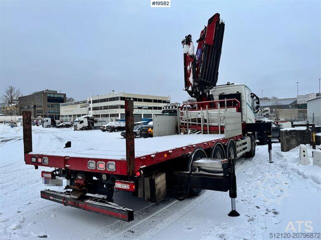 Crane Volvo FH540 8x4 Tridem Crane truck w/ 50 t/m HMF crane w