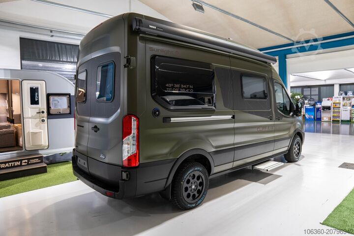 SUNLIGHT CLIFF 4X4 GREENTREK MINI VAN with W.C., new SUNLIGHT CLIFF 4X4 Greentrek