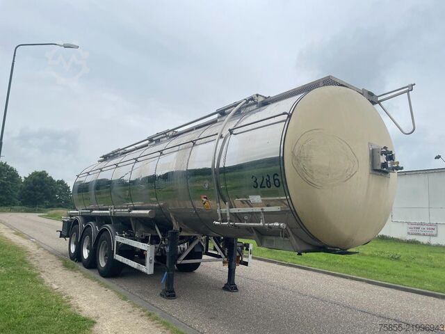 Tank Feldbinder TSA 31.3-3 Chemie ADR FL-AT / 31.000 L / 3 Kamm...