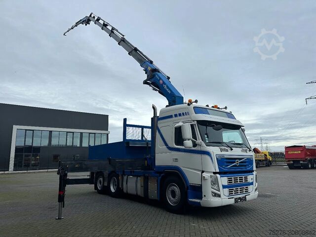 Standaard-SZM Volvo FM 420 6x2 Trekker/Bakwagen HMF 4720 + Flyjib ,...