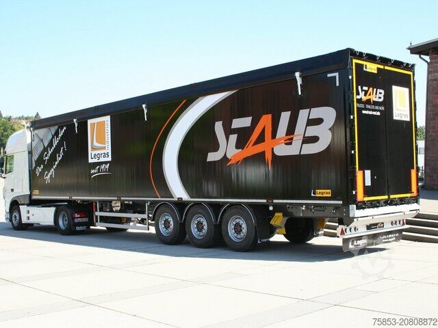 Sættevogn med walking floor LEGRAS Schubboden - Mietkauf ohne Anzahlung 999€ mtl.