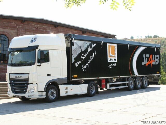 Sættevogn med walking floor LEGRAS Schubboden - Mietkauf ohne Anzahlung 999€ mtl.