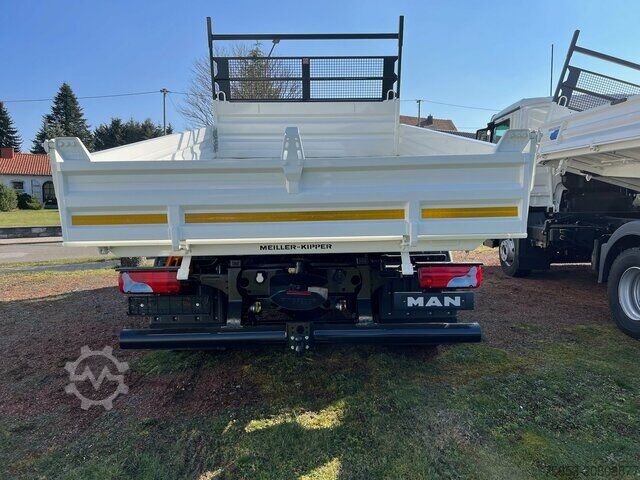 Tre-sidet tipbil MAN 8190 Kipper-ab Lager sofort 8,8 od.7,5toGG