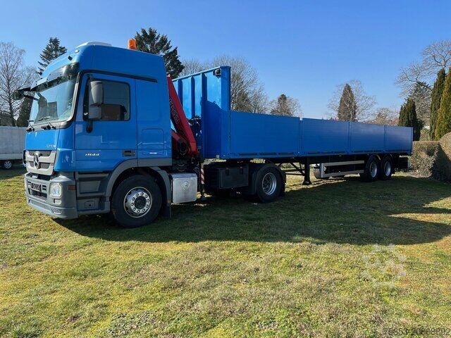 Trækker Mercedes-Benz Actros 1844 Fassi Kran & Auflieger -1499€ mtl.