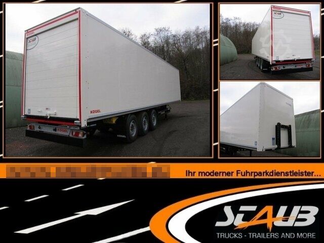 Box-semitrailer Trockenfracht Kofferauflieger Rolltor
