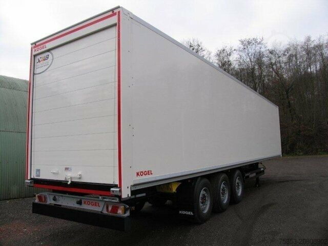 Box-semitrailer Trockenfracht Kofferauflieger Rolltor