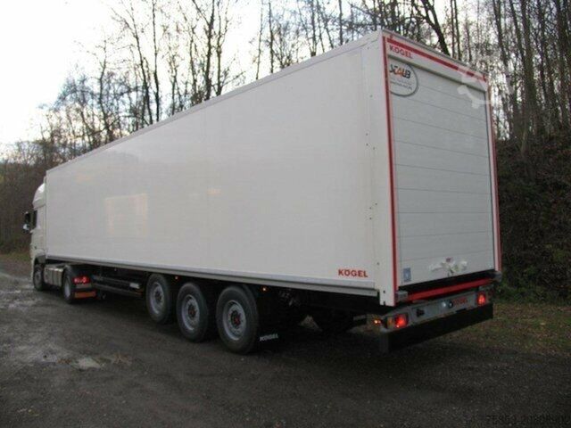 Box-semitrailer Trockenfracht Kofferauflieger Rolltor