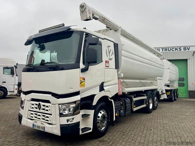 Silo Renault T520 TSCI AUGER / AIR, 5 COMP. RETARDER + trail...