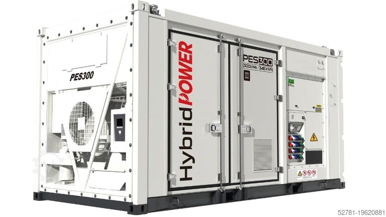 Agregatne  PES300 Hybrid Energy System - 300 kVA - 345.6 kWh
