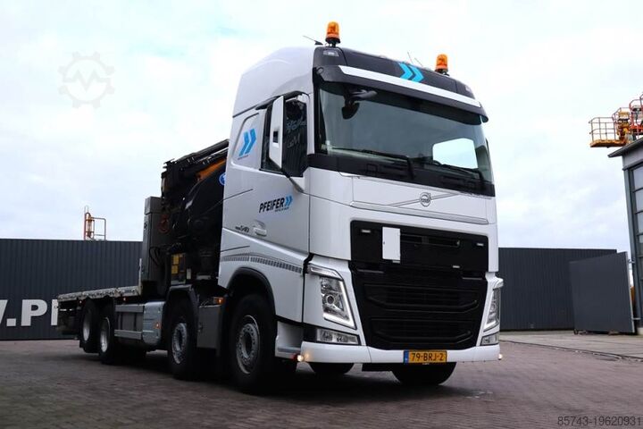 Alle terrein kraan Effer 955/8S Volvo 540 Euro 6, Valid Inspection, 8x2x4 D