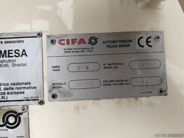 φορτηγό αναμικτήρας σκυροδέματος Astra HD8 84.48