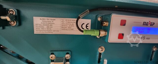 Separator metali, separator wszystkich metali ALREC-TEC GmbH METALL-KICKER 400