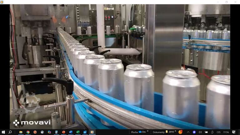 Macchina per la lavorazione delle bevande Canning line for beer 10000 cph 