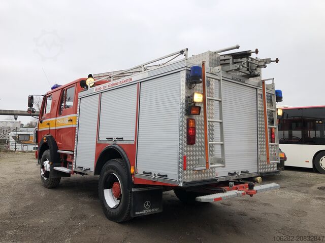 Truck chassis Mercedes-Benz 1622 SK 4x4 4WD Seilwinde Steel/Steel