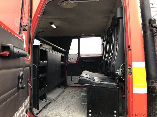 Truck chassis Mercedes-Benz 1622 SK 4x4 4WD Seilwinde Steel/Steel