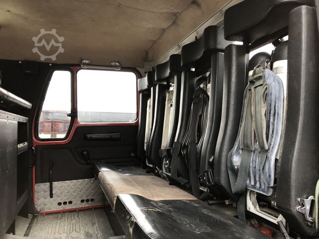 Truck chassis Mercedes-Benz 1622 SK 4x4 4WD Seilwinde Steel/Steel