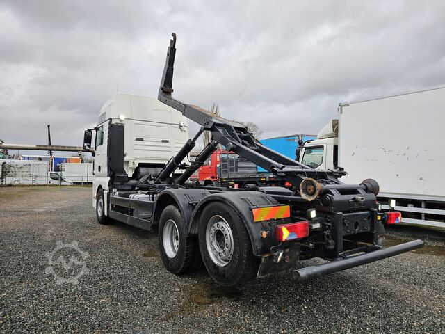 Roll-off tipper truck MAN TGX 26.440 Euro5, Defekt, Motor startet